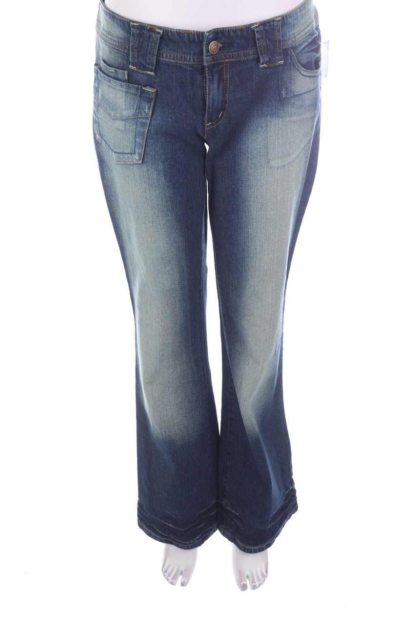 MELROSE - Used Look Bootcut-Jeans - XL