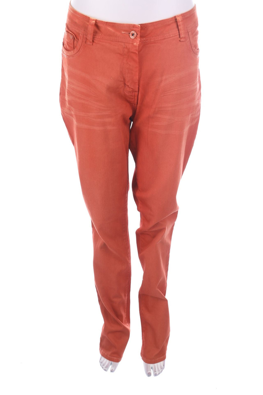 MILLION X - Used Look Straight Cut Jeans - XXXL