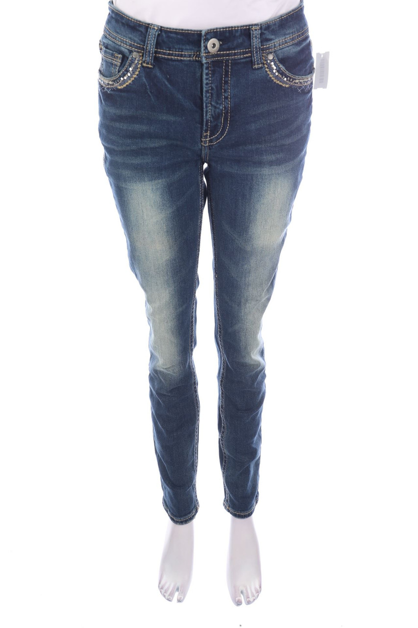 HEINE - Used Look Skinny-Jeans - L