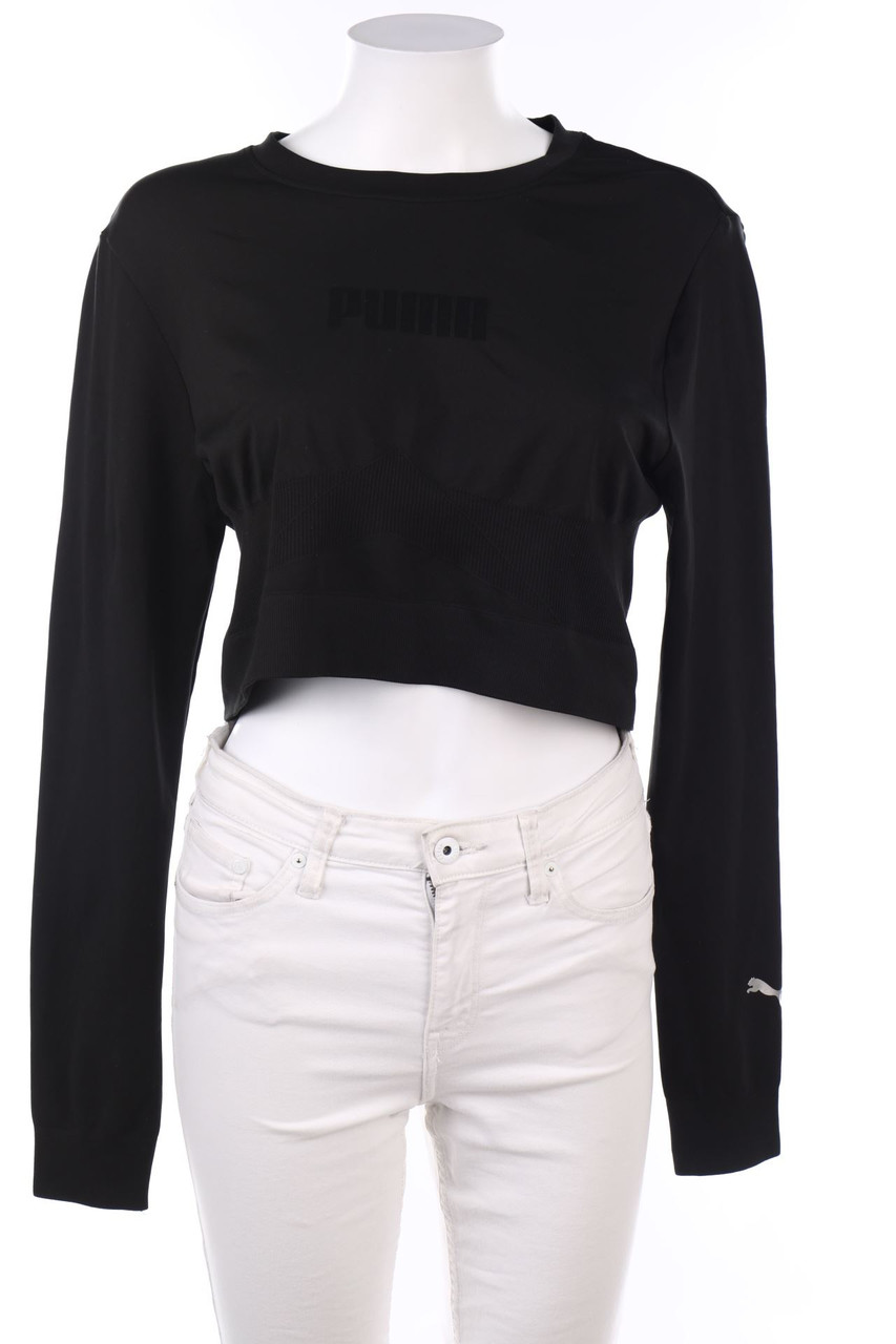 PUMA - Cropped-Sport Longsleeve-Shirt - XL