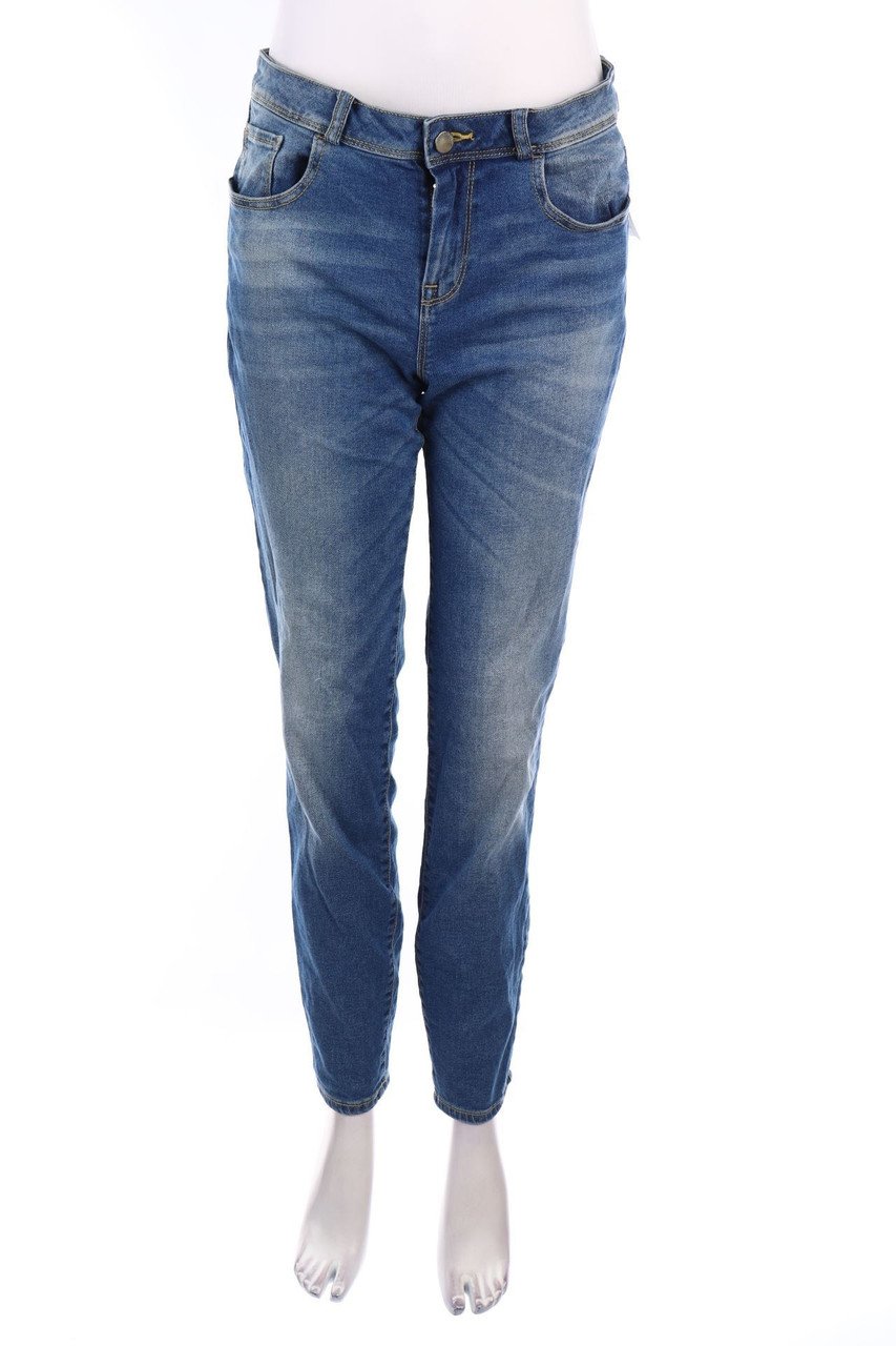 UNITED COLORS OF BENETTON - Slim Jeans im Used Look - D 30