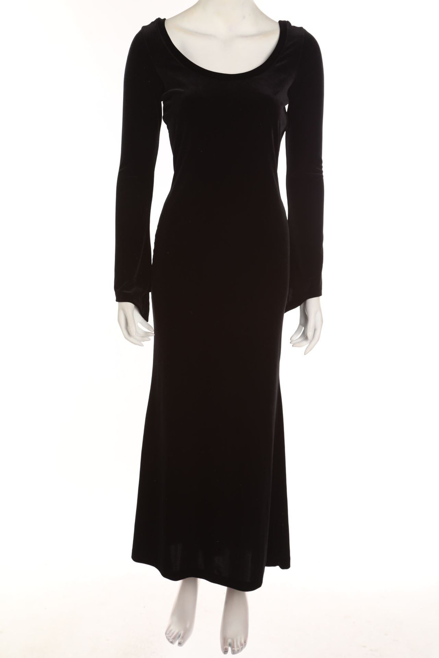 ROSSO DI SERA - Samt-Maxi-Abendkleid - M