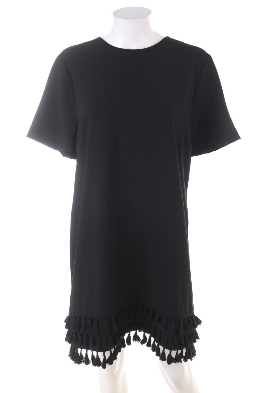 Ohne Label - Kleid mit Quasten - D 42