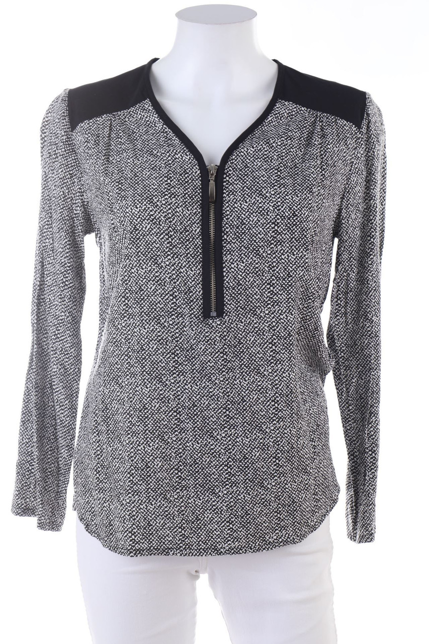 Ohne Label - Bluse mit Print - D 38