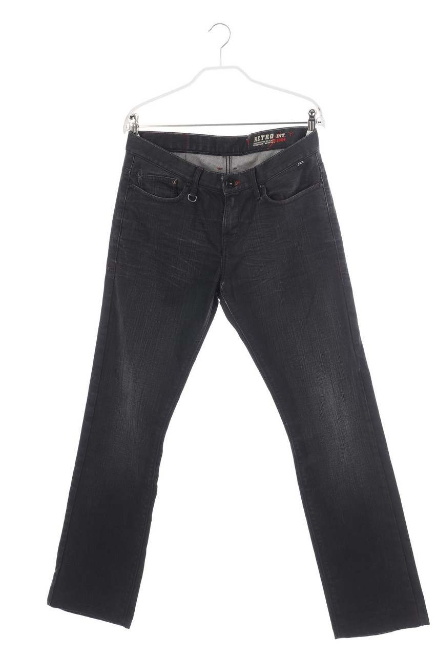 RETRO JEANS - Used Look Slim-Jeans - W31
