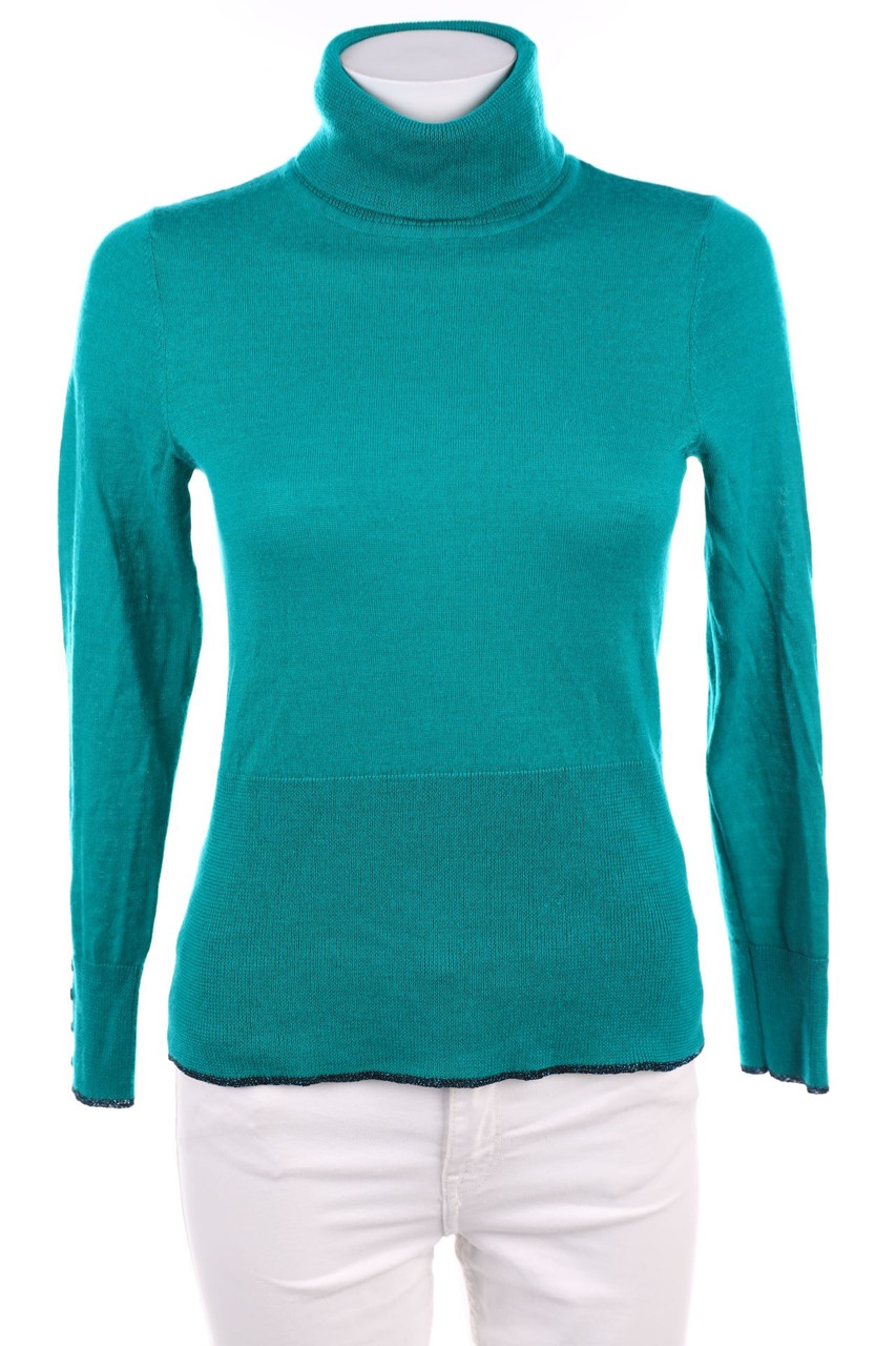 passport. - Strick-Pullover aus Merinowolle - M