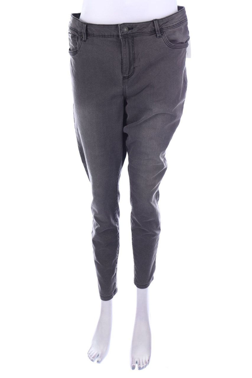 VERO MODA - Used Look Skinny-Jeans - XL