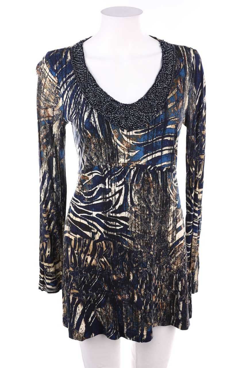 Street One - Longsleeve-Shirt mit Perlen aus Viskose - S