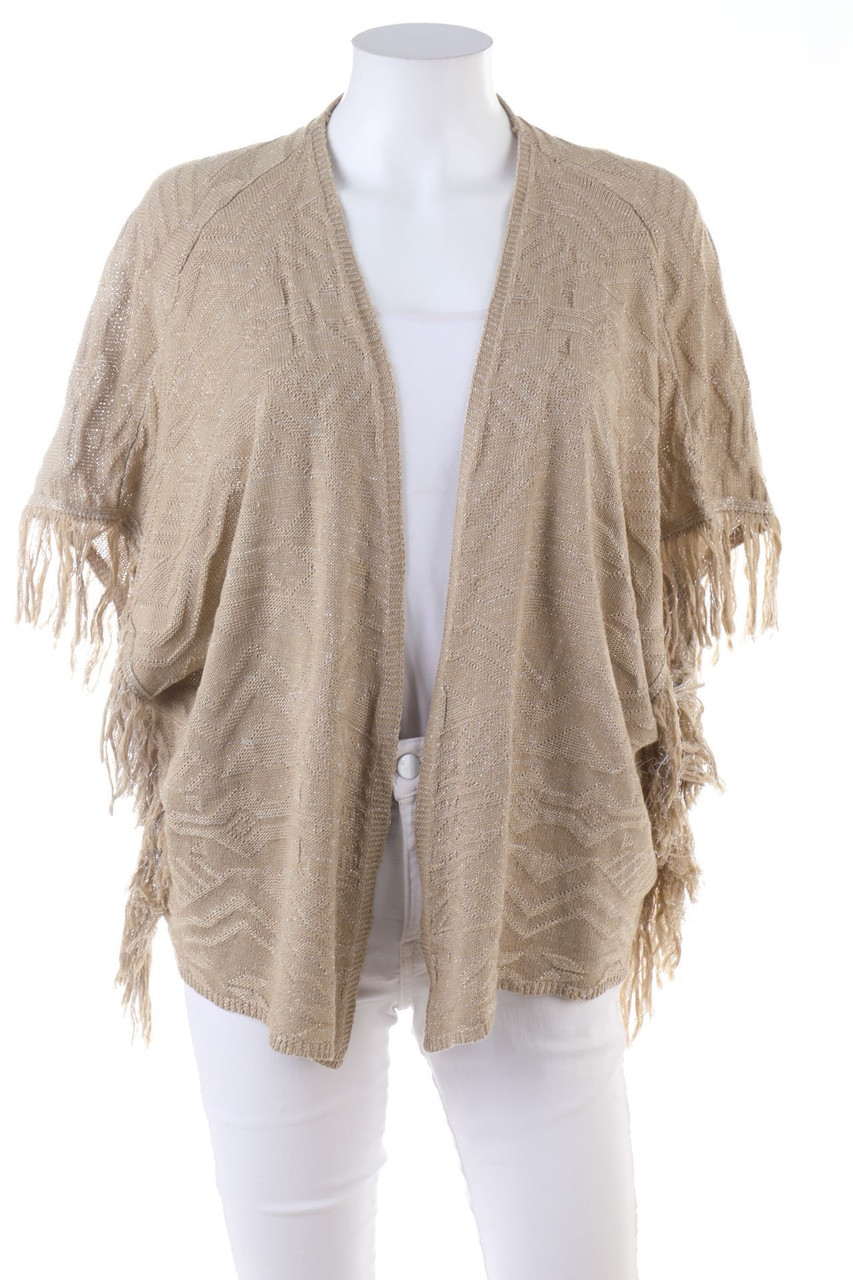 Ohne Label - Boho-Cardigan mit Glitzer - M