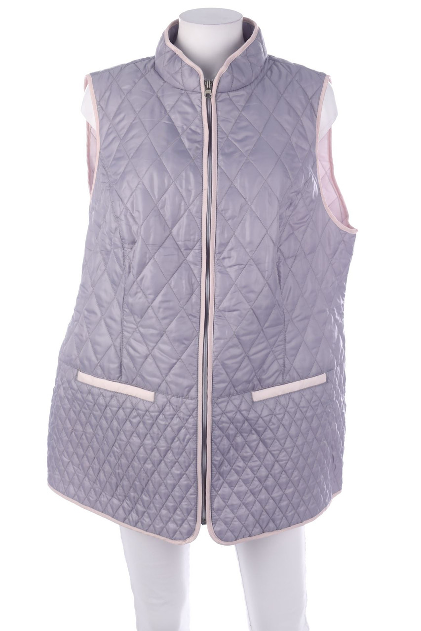 Ohne Label - wattierte Weste - XXXXL