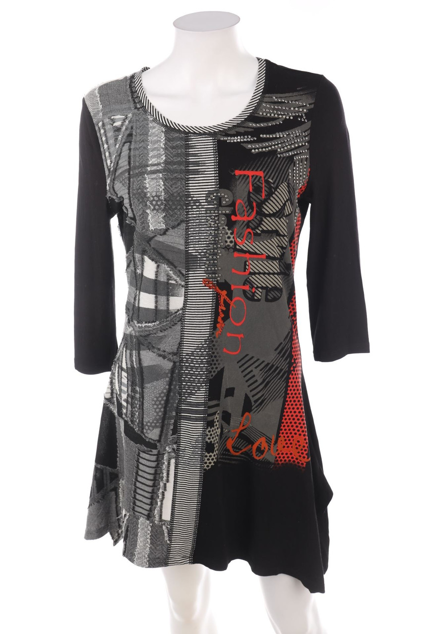 BiBA - Longsleeve-Shirt mit Strass-Steinen - S