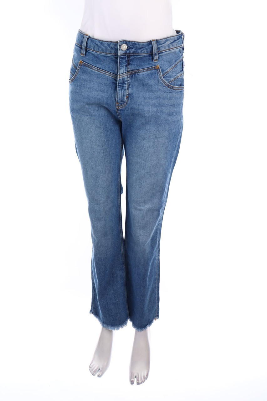 ESPRIT - Distressed Straight Cut Jeans - W30