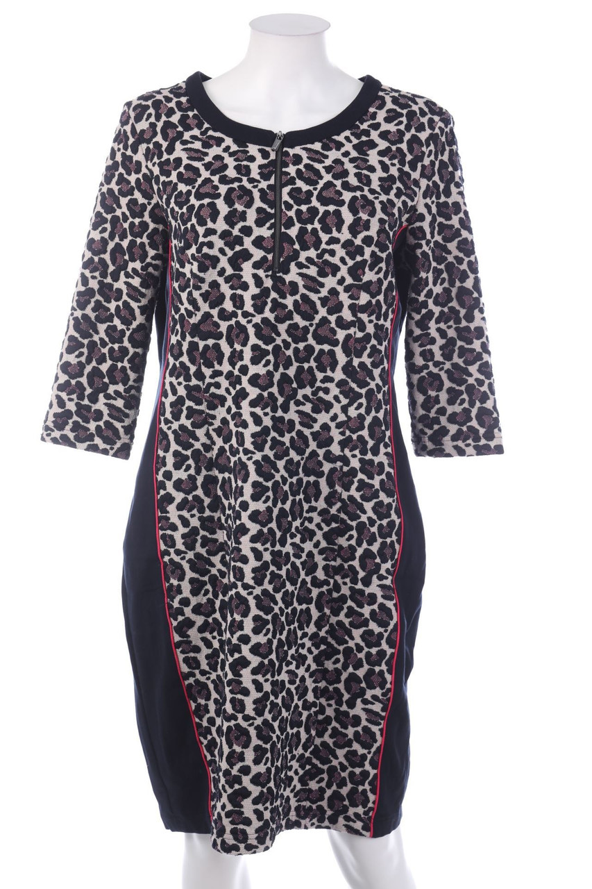 GERRY WEBER - Kleid mit Leo-Print - D 46