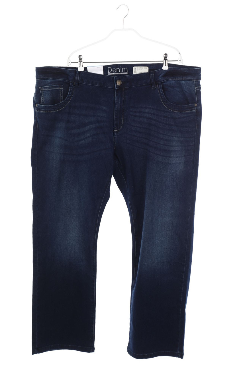 maxiblue. - Dark Denim Straight Cut Jeans - 54