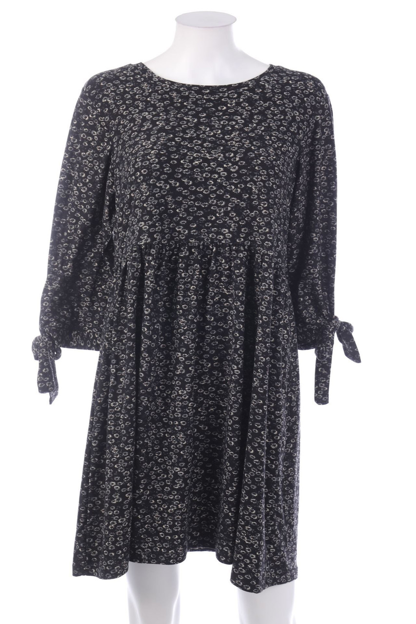 Ohne Label - Kleid mit Blumen-Print - D 46