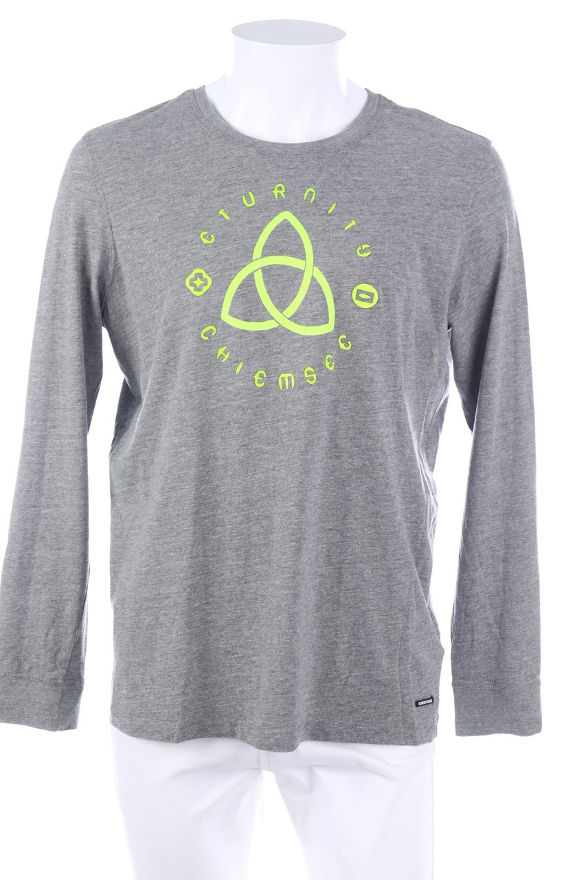 Chiemsee - Baumwoll-Longsleeve-Shirt mit Viskose - L