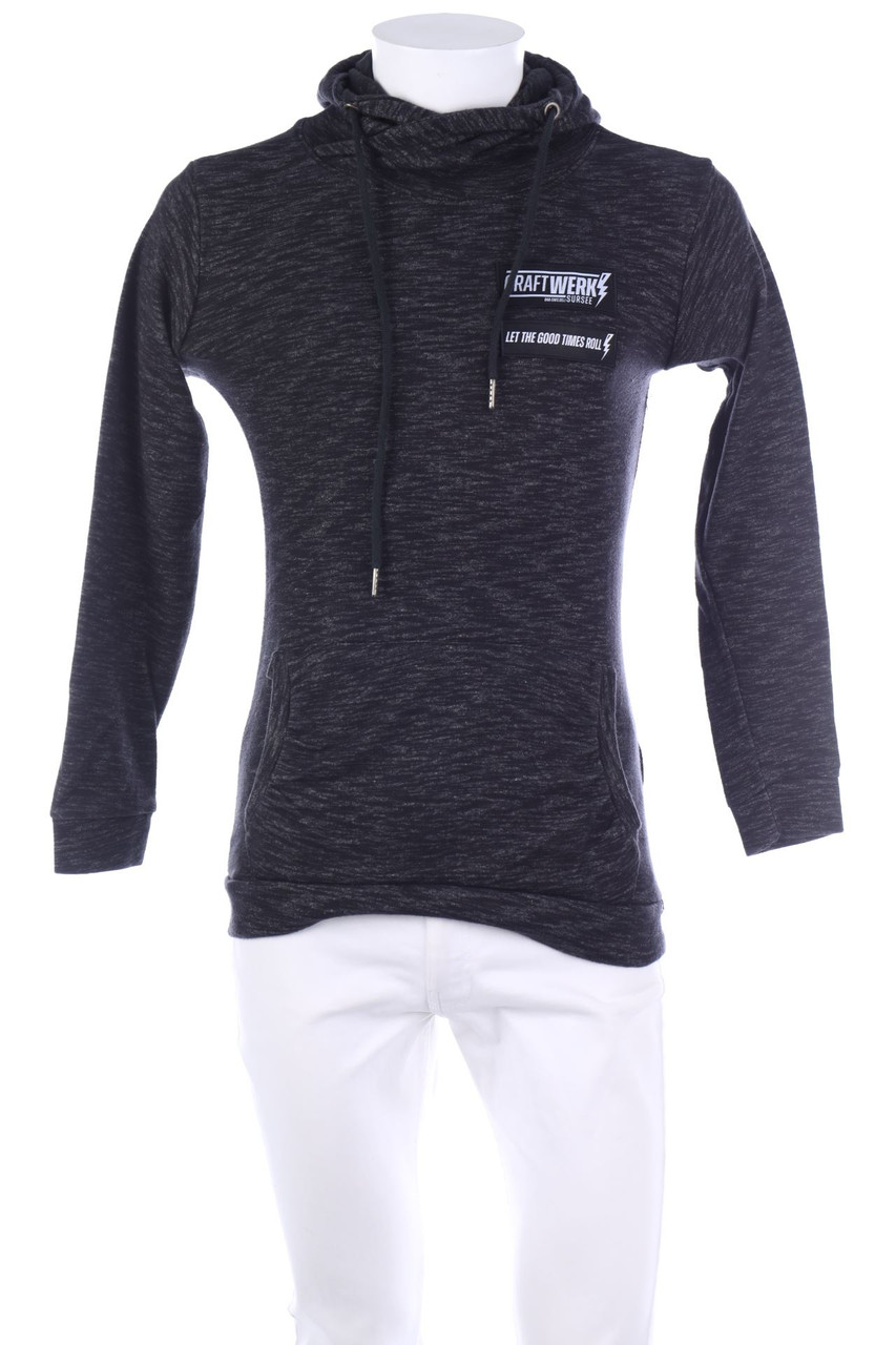 URBAN CLASSICS - Kapuzen-Pullover mit Print - M