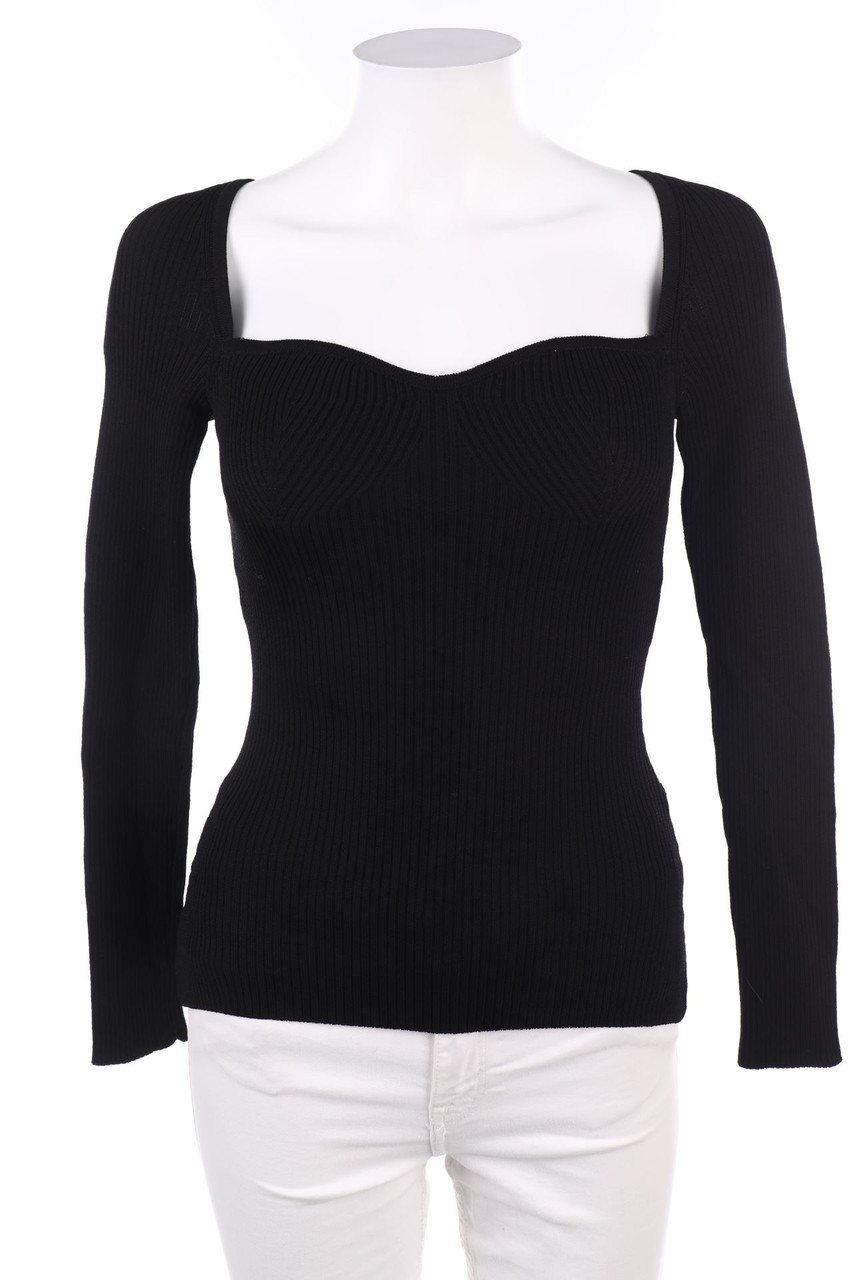 PRIMARK - Longsleeve-Shirt aus Viskose-Mix - XS