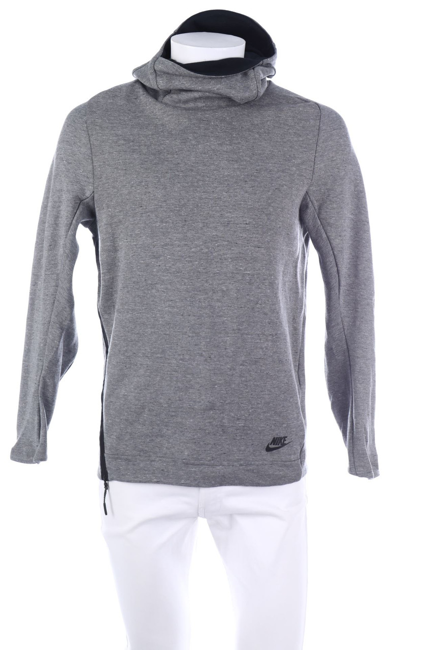NIKE - Kapuzen-Pullover mit Baumwolle - S