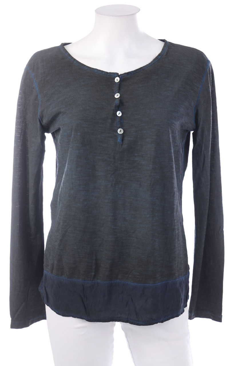 Lindsay Moda - Baumwoll-Longsleeve-Shirt - L