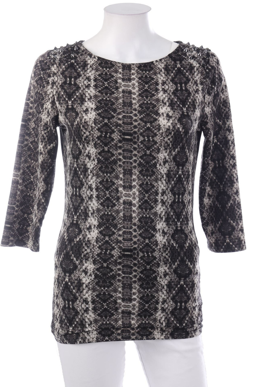 Ohne Label - Shirt mit Animal-Print - D 36