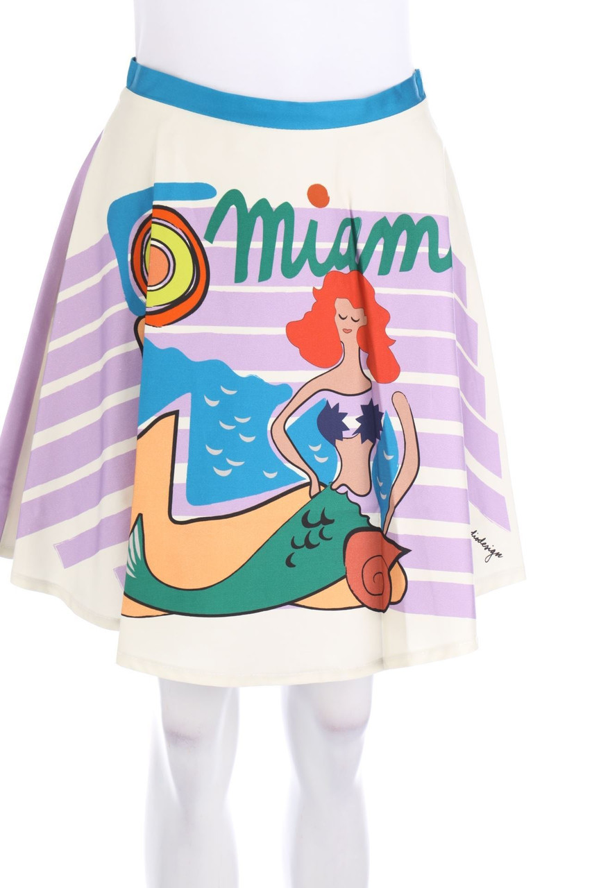 LEO STUDIO DESIGN - Rock mit Print - M