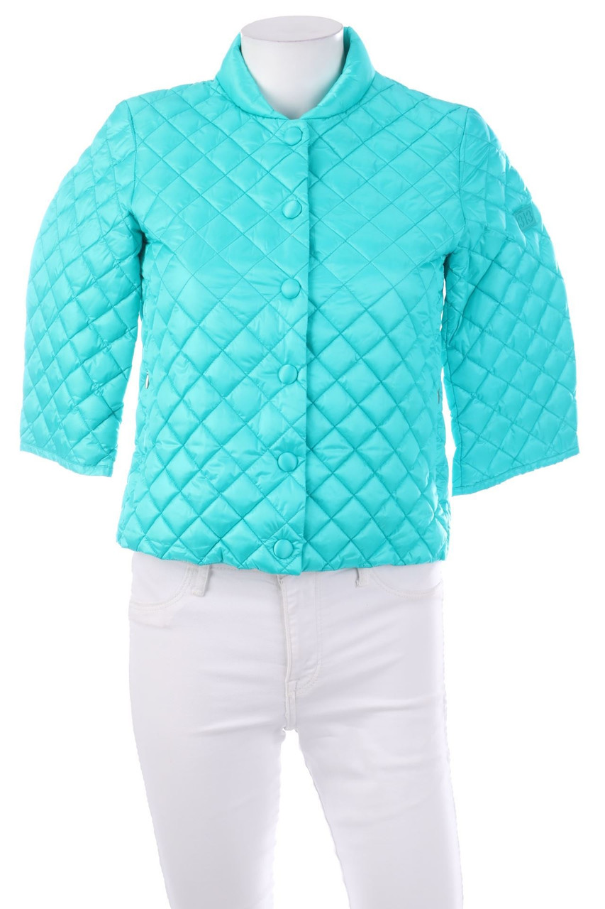 313 TRE UNO TRE - Daunen-Jacke mit Logo-Applikation - D 32