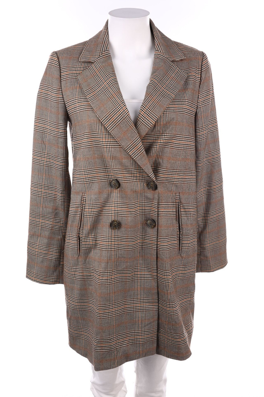 ZARA - Karo-Blazer-Mantel - S