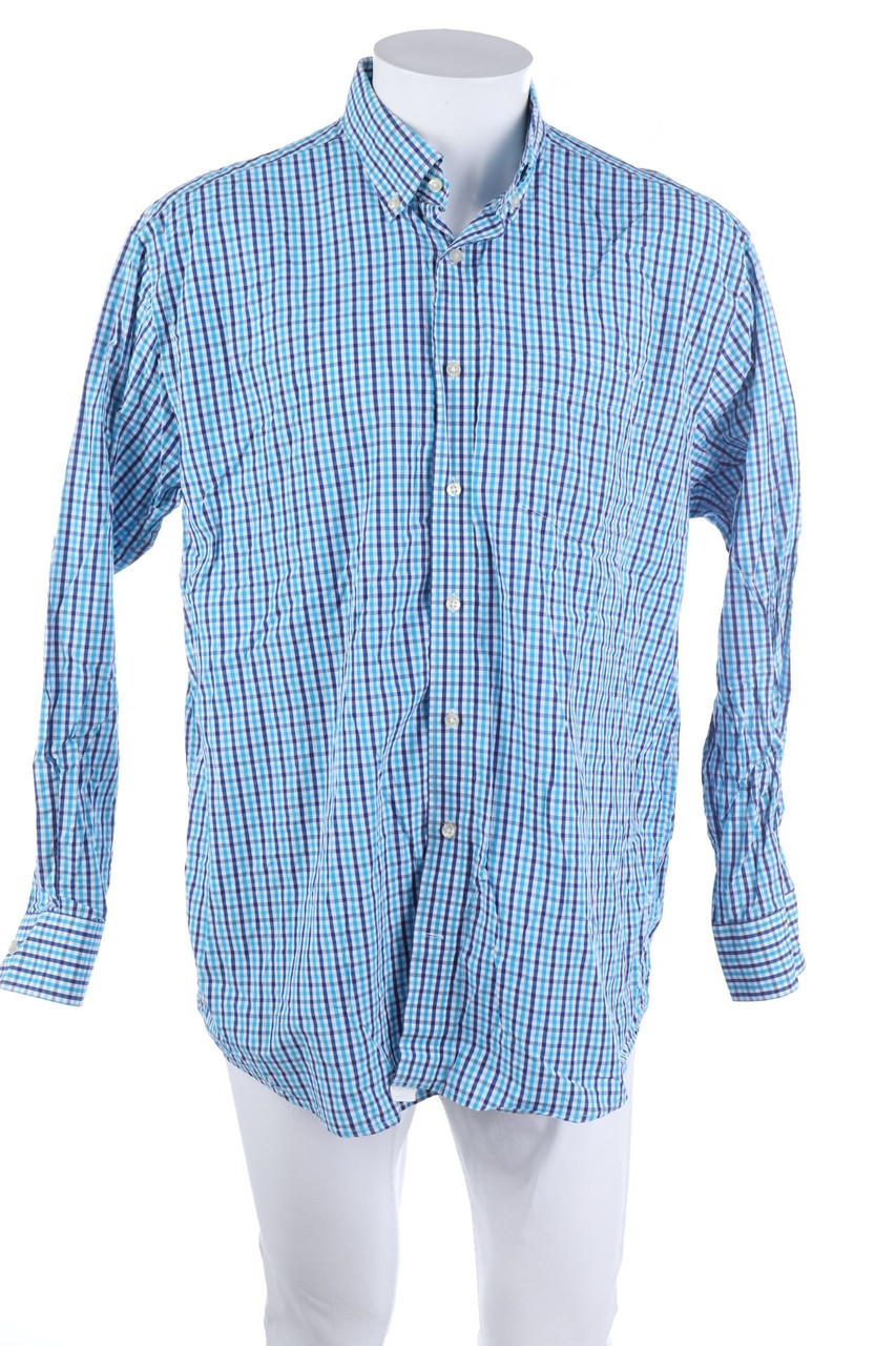 A.W. DUNMORE - kariertes Hemd - XL