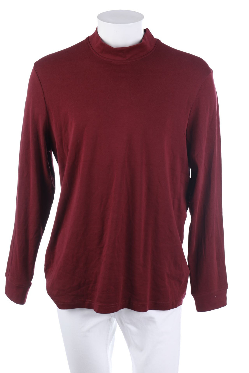 walbusch - Baumwoll-Longsleeve-Shirt - 3XL