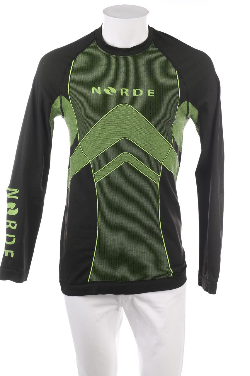 SECONDHAND - Sport-Longsleeve-Shirt mit Logo-Print - XL