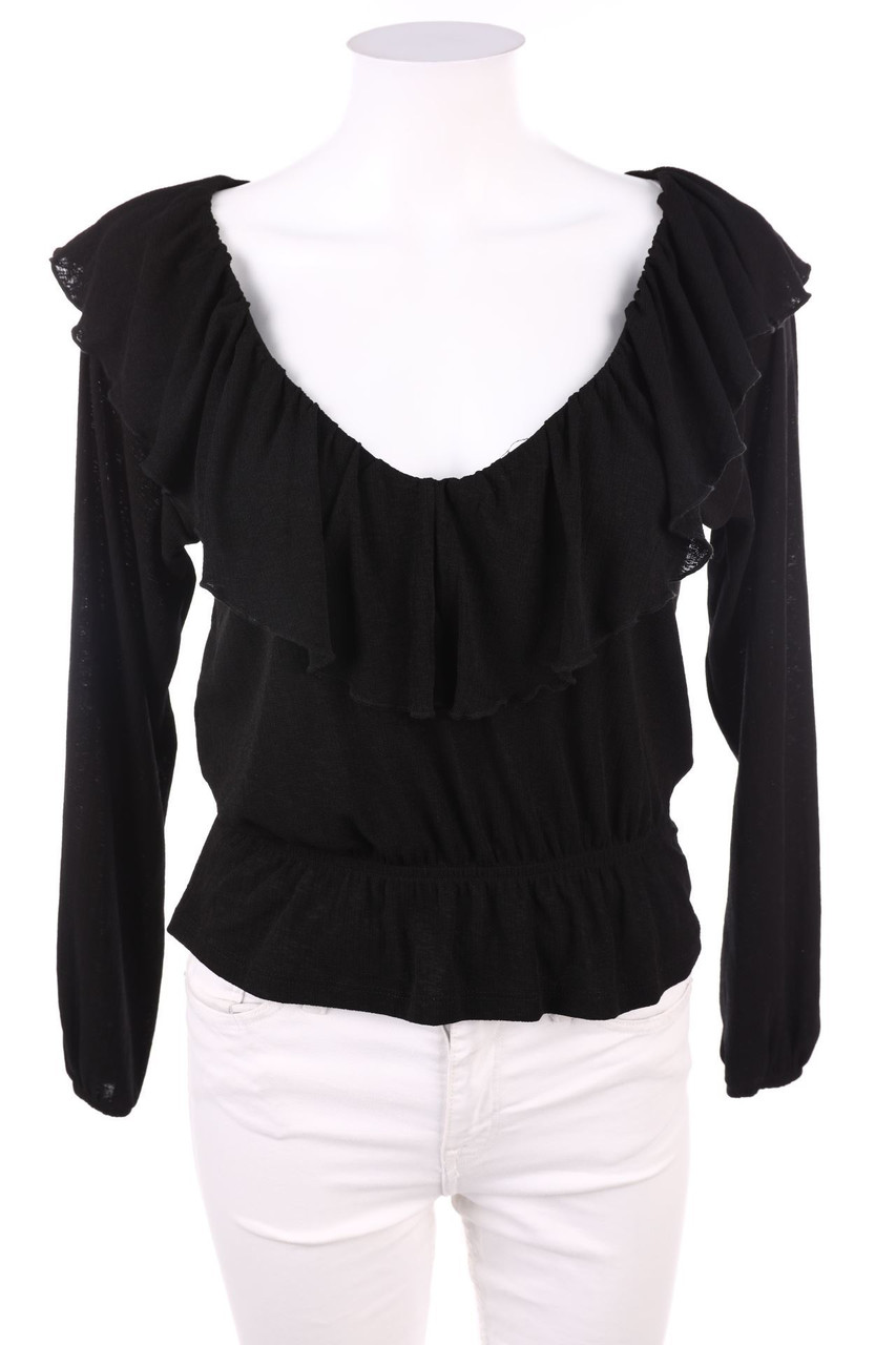 H&M - Volant-Bluse - L