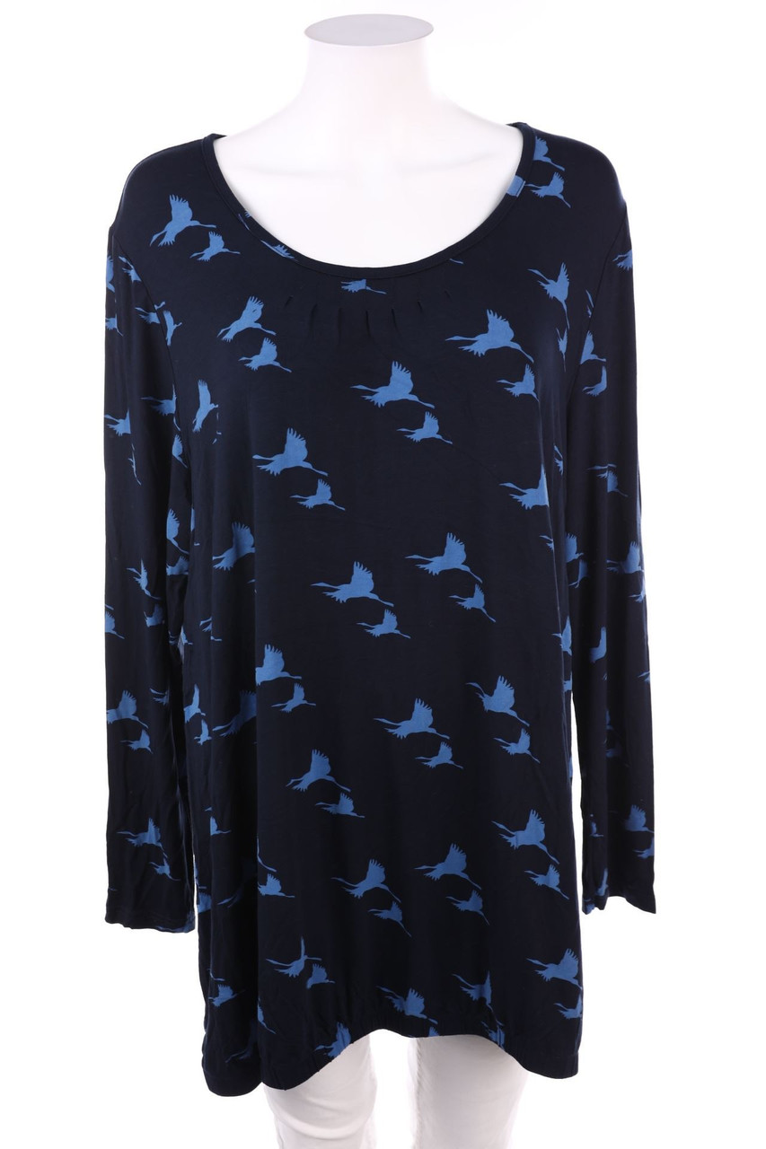 Ulla Popken - Longsleeve-Shirt mit Print - D 50