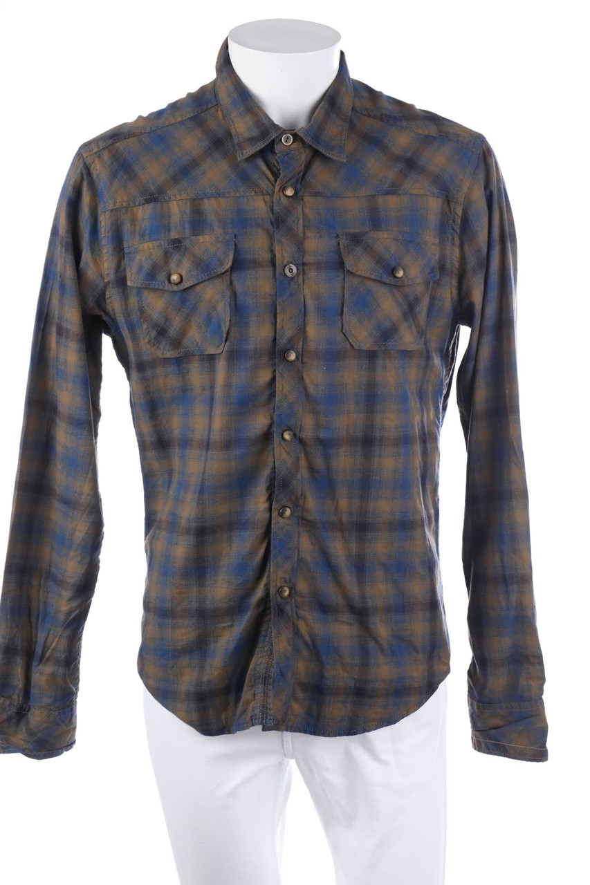 MELTIN POT - kariertes Hemd - M