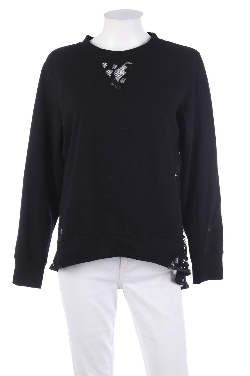 Piú & Piú - Sweatshirt mit Spitze - D 38