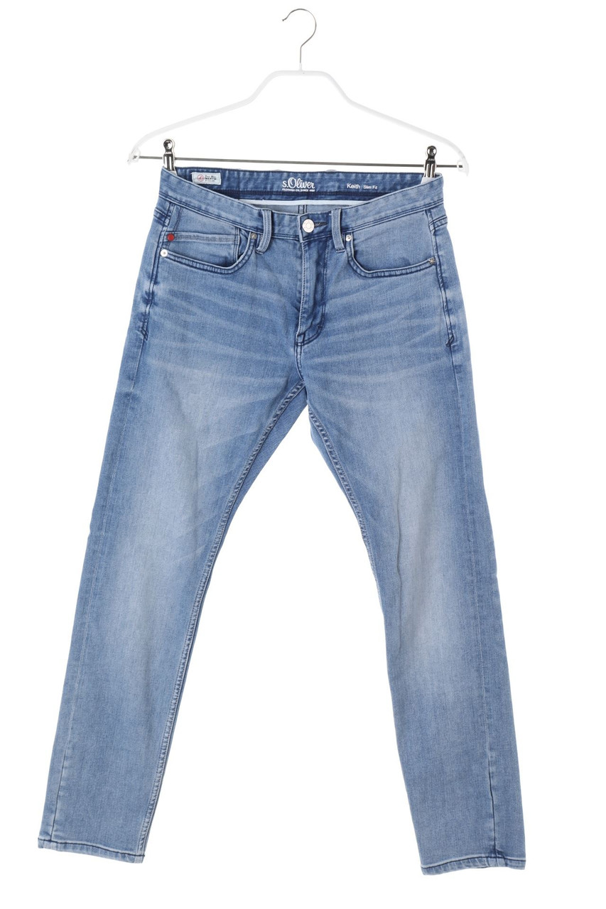 s.Oliver - Used Look Straight Cut Jeans - XS