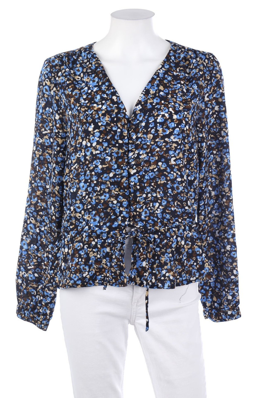 Ohne Label - Bluse mit Print - D 42