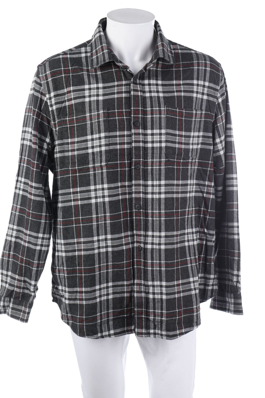 C&A - Baumwoll-kariertes Hemd - 2XL