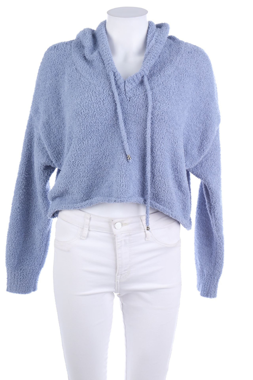 Ohne Label - Strick-Hoodie - S