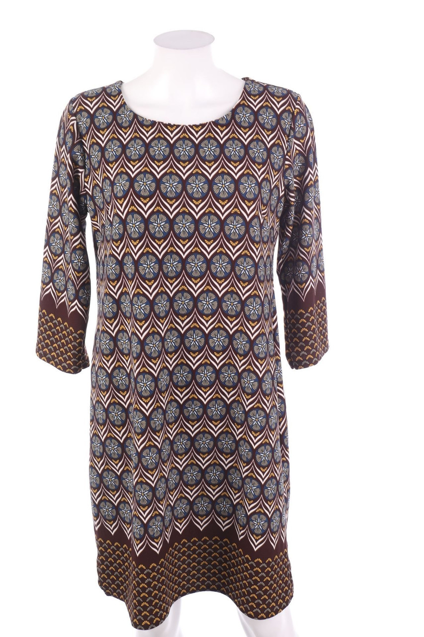 Ohne Label - Kleid mit Muster - D 42