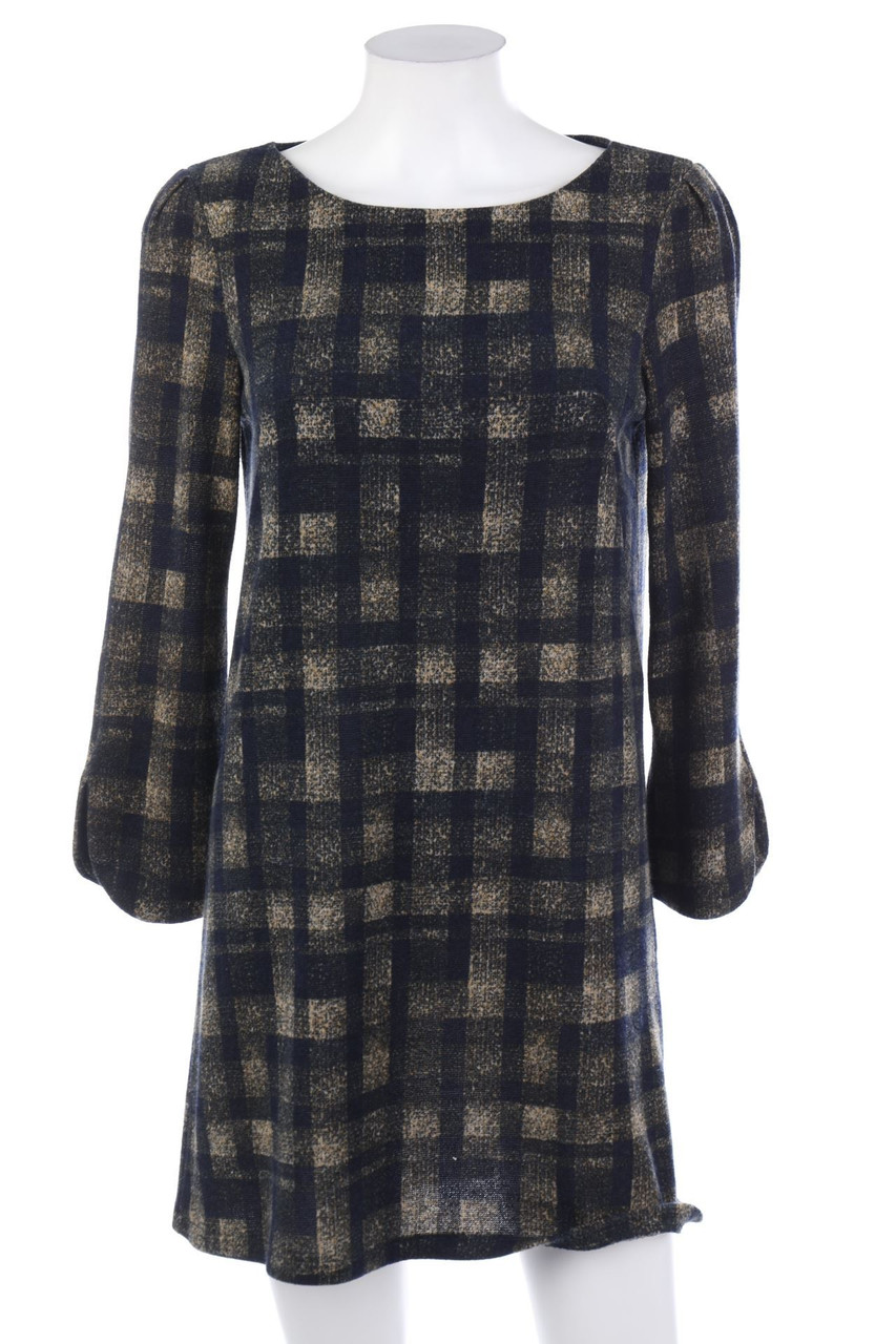 JANIS & JOHN - Kleid mit Tartan-Muster - D 34
