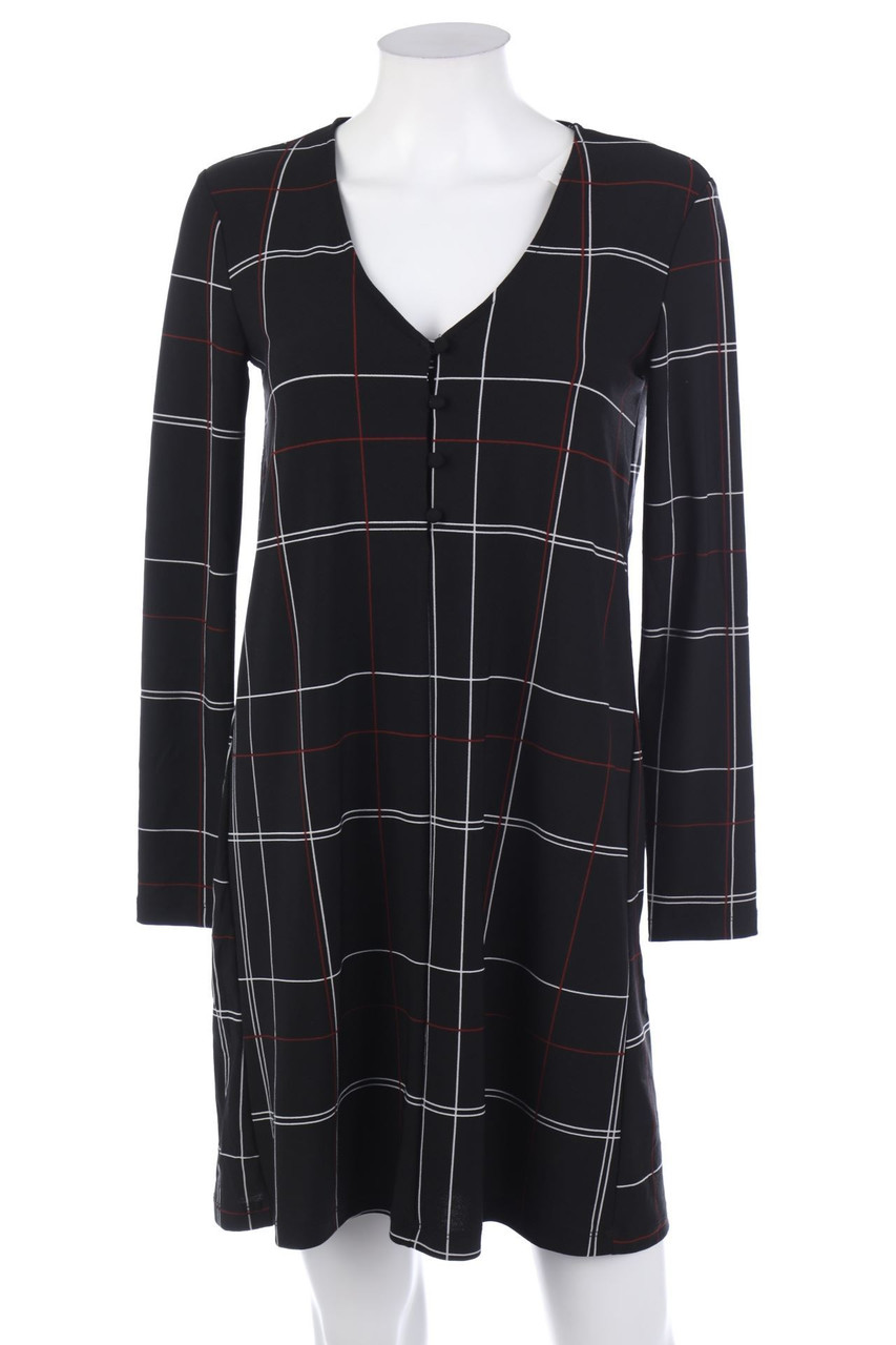 Ohne Label - Kleid mit Tartan-Muster - D 42