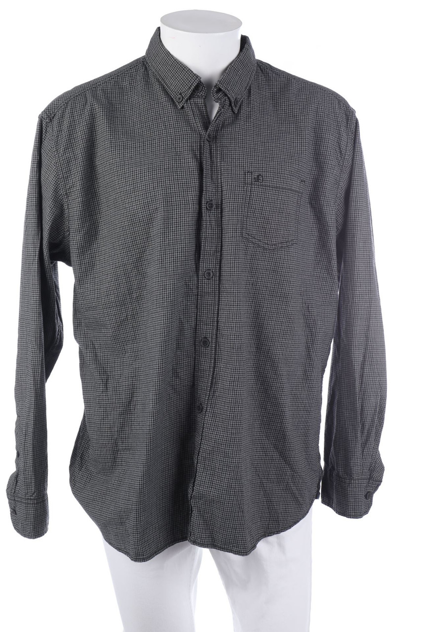 s.Oliver - kariertes Hemd aus Baumwolle - XL