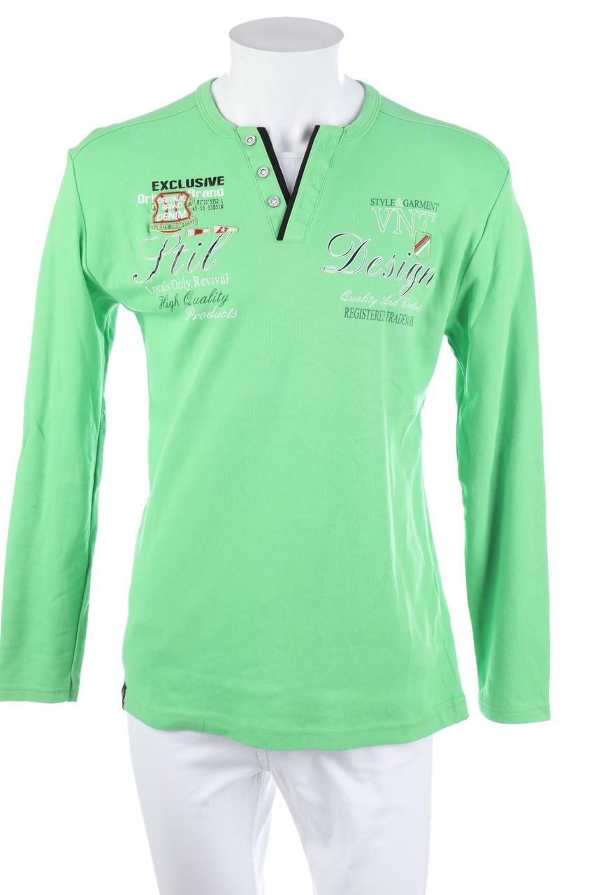 SECONDHAND - Baumwoll-Longsleeve-Shirt - 3XL