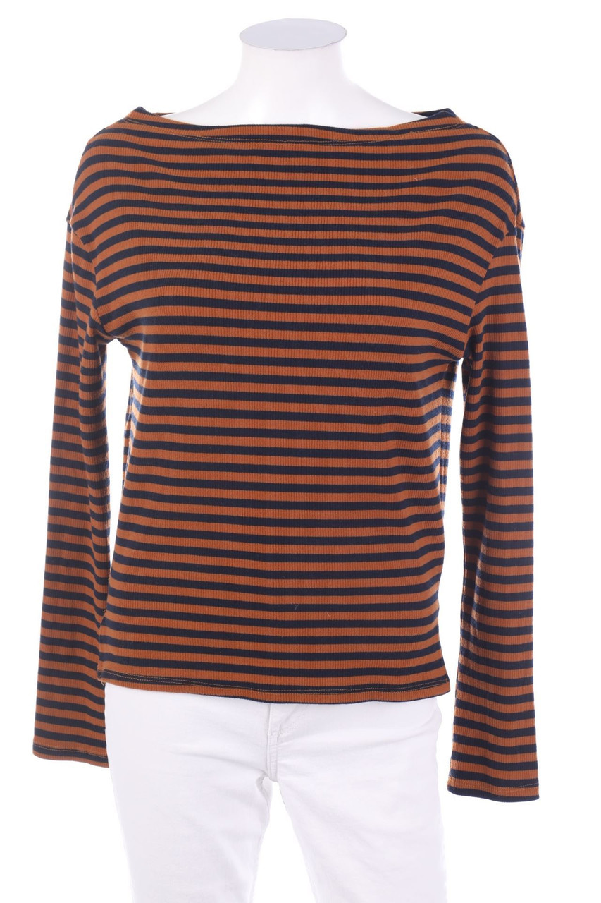 Lucky - Longsleeve-Shirt mit Streifen - M