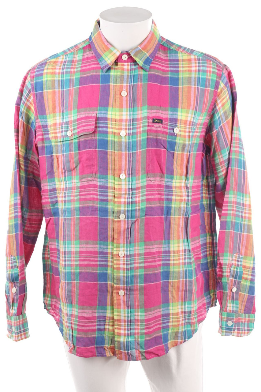 POLO RALPH LAUREN - Hemd mit Tartan-Muster - L
