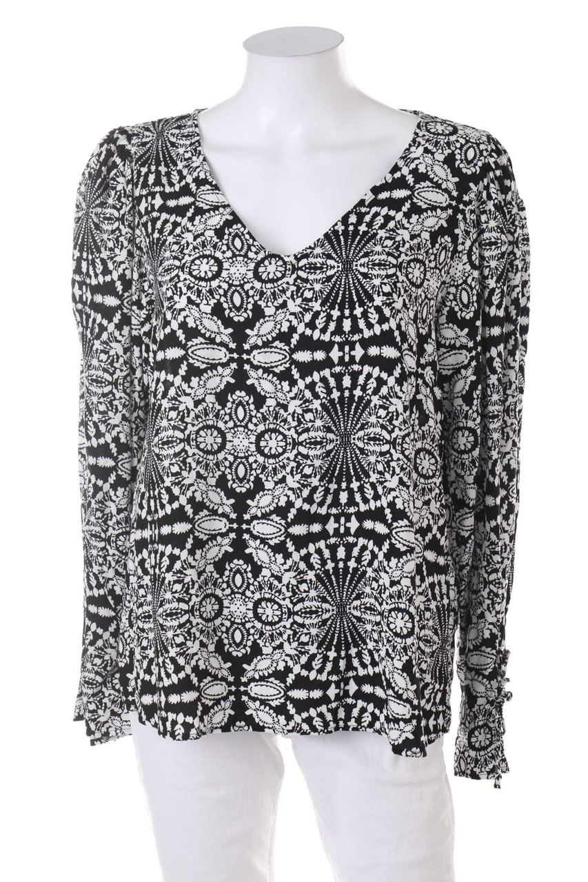 JACQUELINE de YONG - Bluse mit floralem Muster - D 44