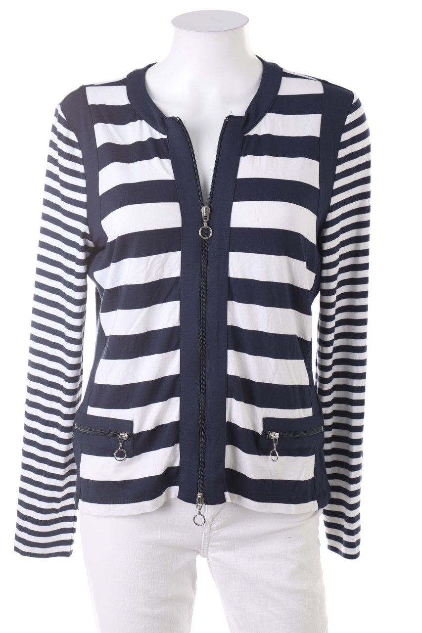 Betty Barclay - Jersey-Cardigan mit Streifen - D 42