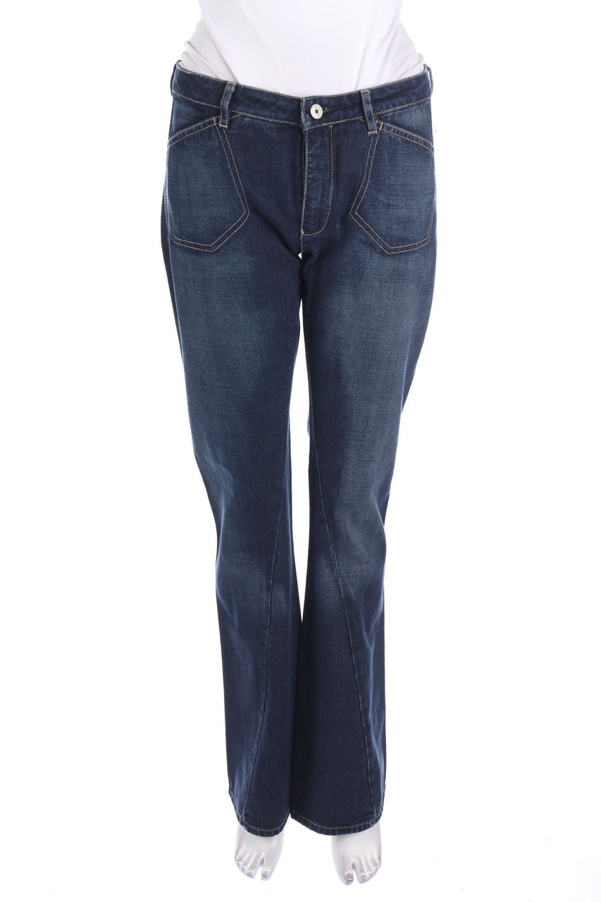 LE JEAN DE MARITHÉ+FRANÇOIS GIRBAUD - Used Look Flared-Jeans - M