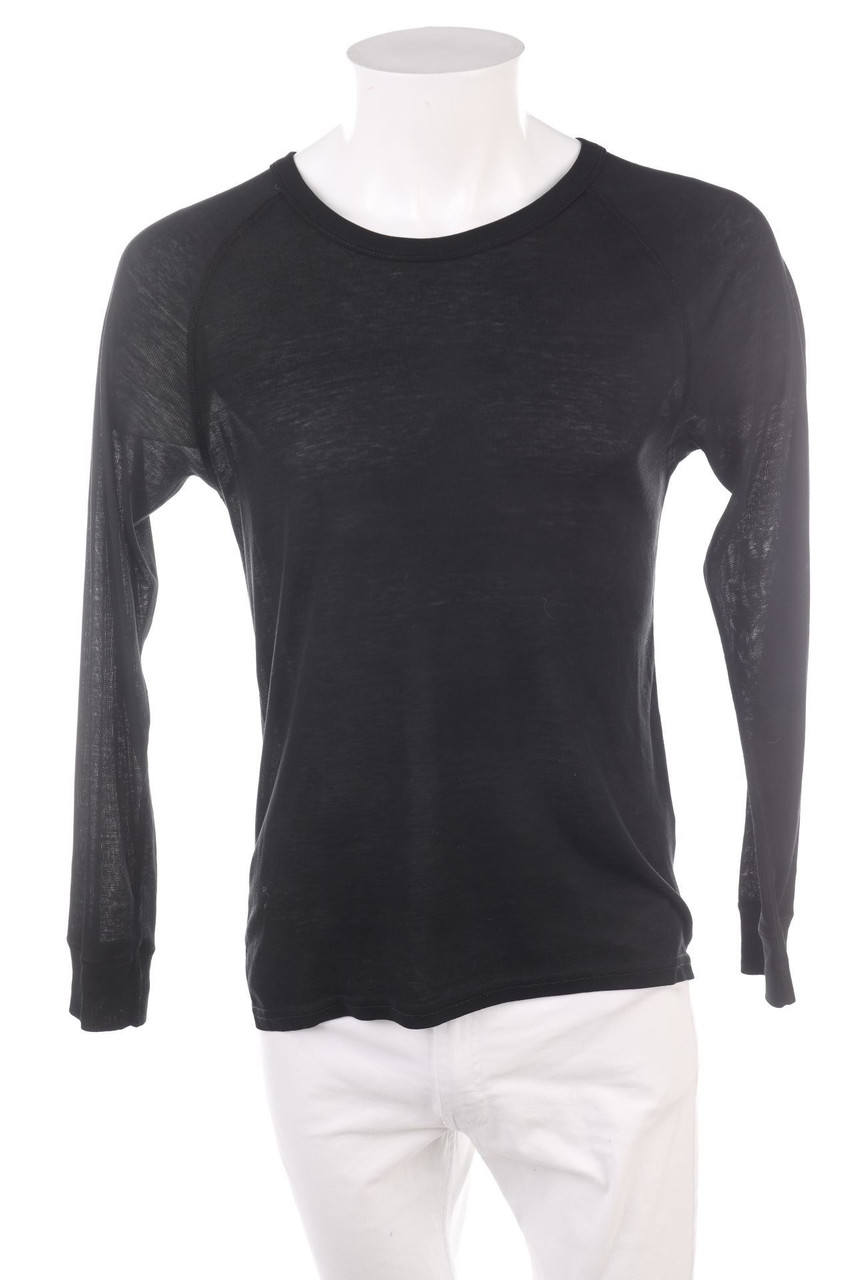 odlo - Longsleeve-Shirt mit Logo-Patch - L